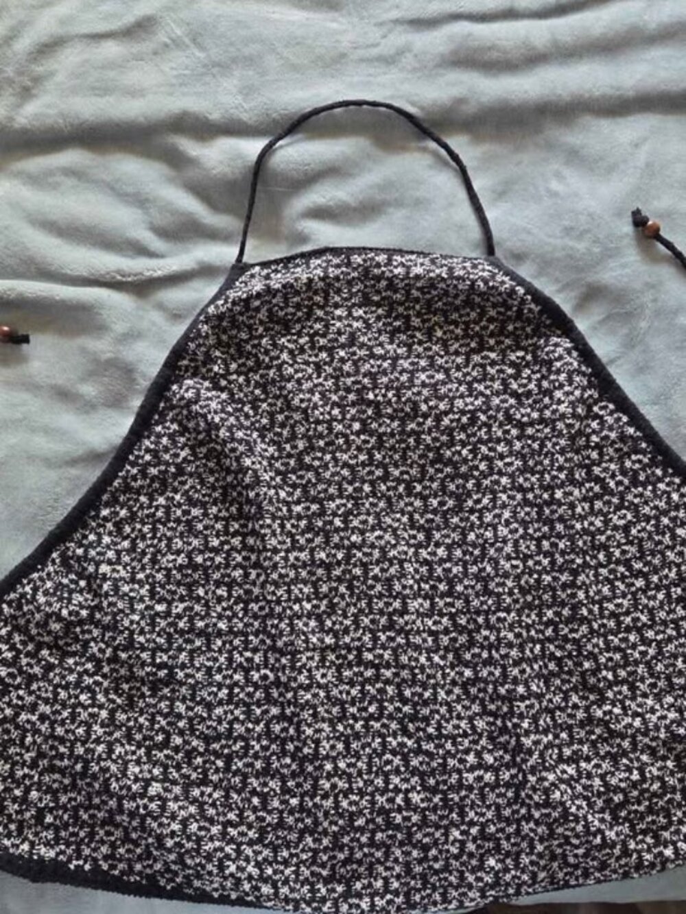 Free People beach backless tie top
